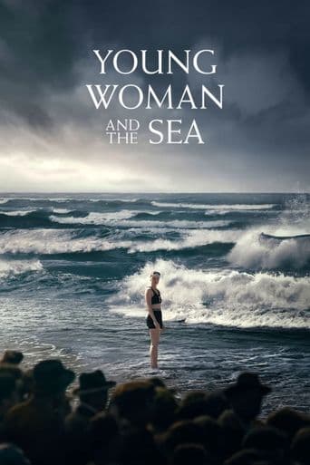 Young Woman and the Sea poster art