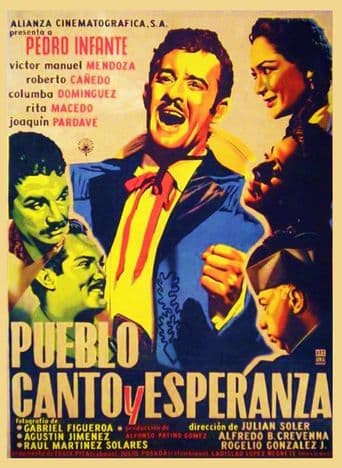 Pueblo, canto y esperanza poster art