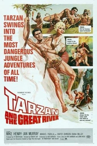 Tarzan and the Great River poster art