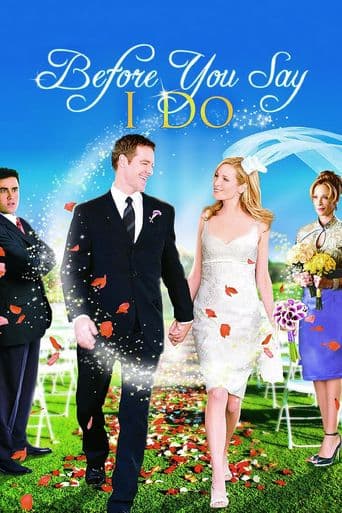 Before You Say 'I Do' poster art