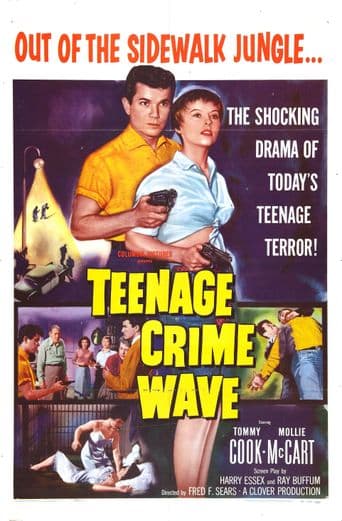 Teen-age Crime Wave poster art