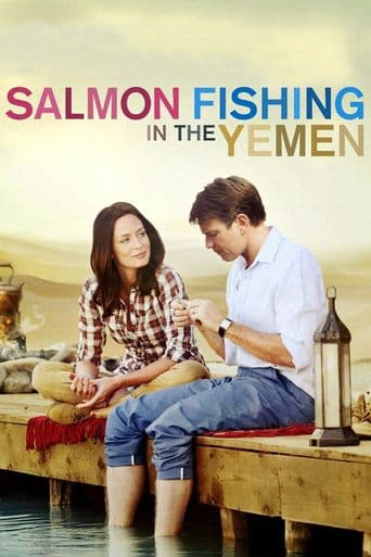 Salmon Fishing in the Yemen poster art