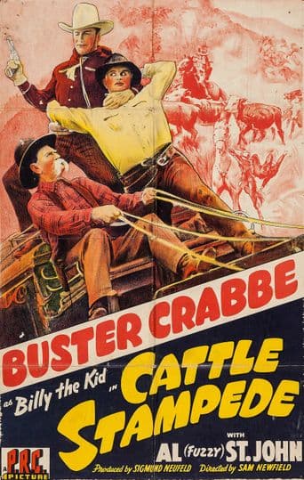Cattle Stampede poster art