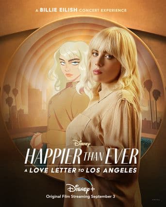 Happier Than Ever: A Love Letter to Los Angeles poster art