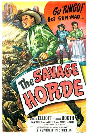 The Savage Horde poster art