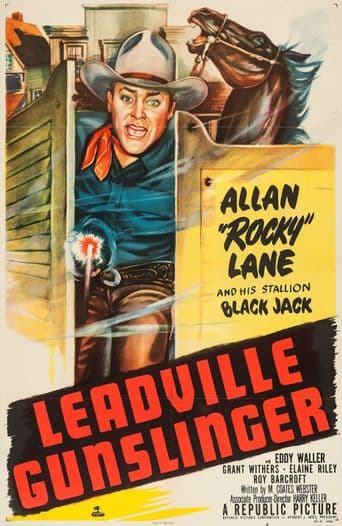 Leadville Gunslinger poster art