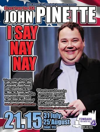 John Pinette: I Say Nay Nay poster art