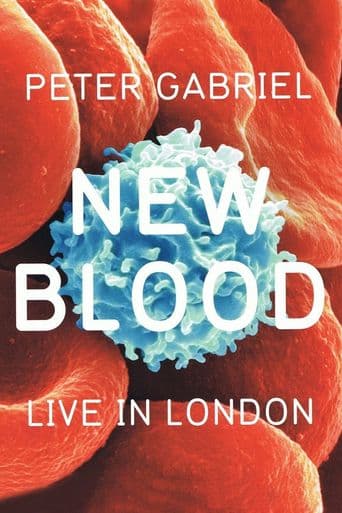 Peter Gabriel: New Blood/Live in London poster art