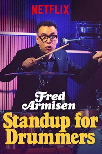 Fred Armisen: Standup For Drummers poster art