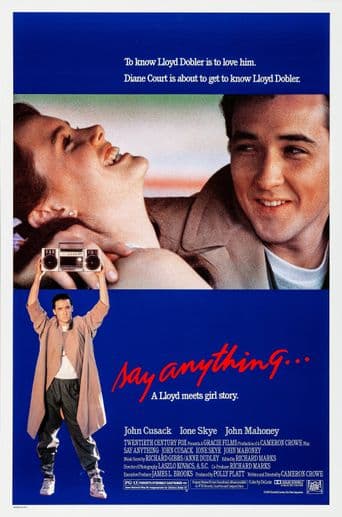Say Anything... poster art