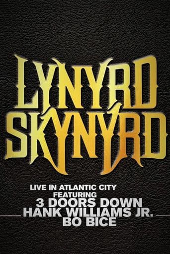 Lynyrd Skynyrd - Live in Atlantic City poster art