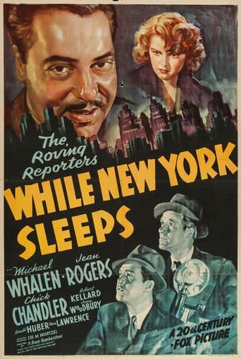 While New York Sleeps poster art