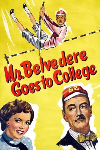 Mr. Belvedere Goes to College poster art