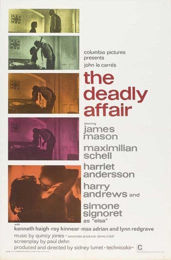 The Deadly Affair poster art