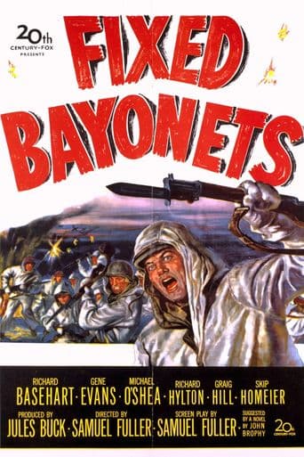 Fixed Bayonets! poster art