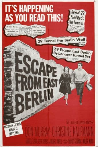 Escape From East Berlin poster art