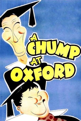 A Chump at Oxford poster art