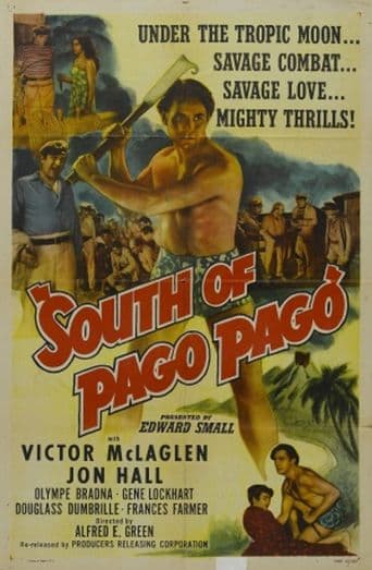 South of Pago Pago poster art