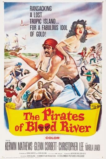 The Pirates of Blood River poster art