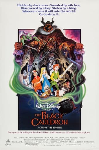 The Black Cauldron poster art