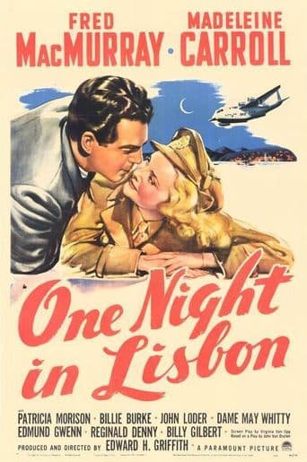 One Night in Lisbon poster art