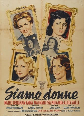 Siamo Donne poster art