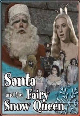 Santa and the Fairy Snow Queen poster art