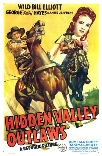 Hidden Valley Outlaws poster art