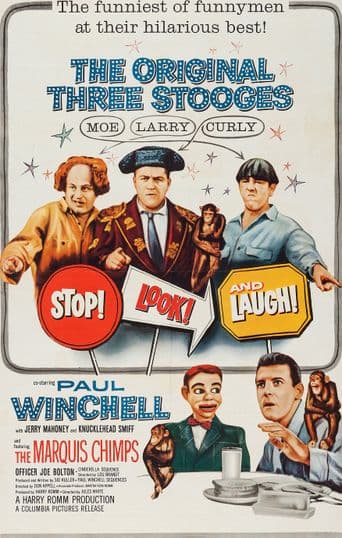 Stop! Look! and Laugh! poster art