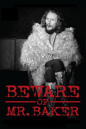 Beware of Mr. Baker poster art