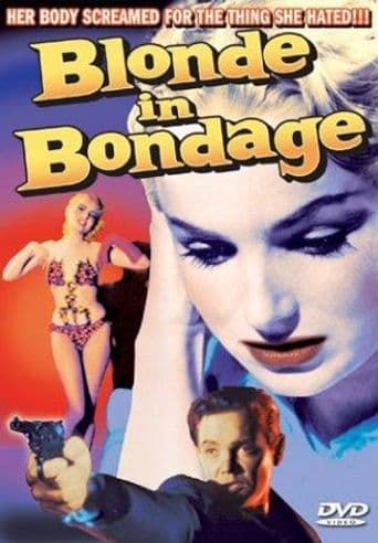 Blonde in Bondage poster art