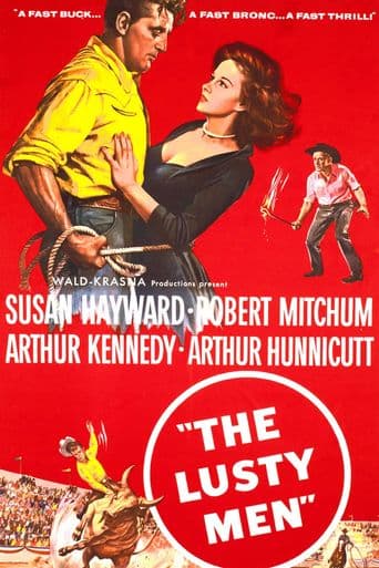 The Lusty Men poster art