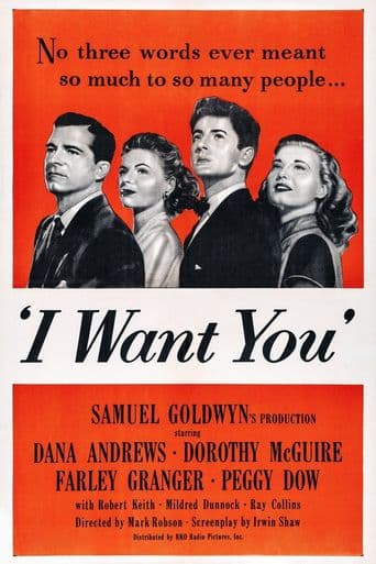 I Want You poster art