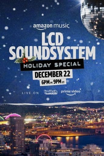 The LCD Soundsystem Holiday Special poster art