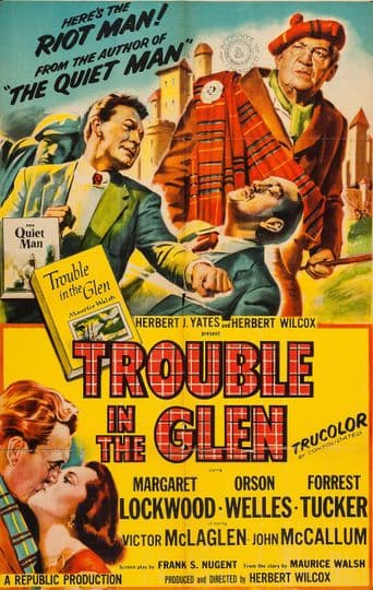 Trouble in the Glen poster art