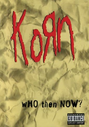 Korn: Who Then Now? poster art