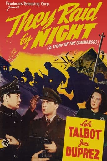 They Raid by Night poster art