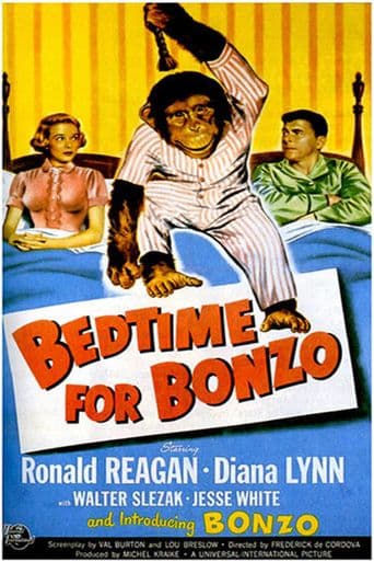 Bedtime for Bonzo poster art