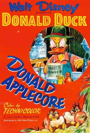 Donald Applecore poster art