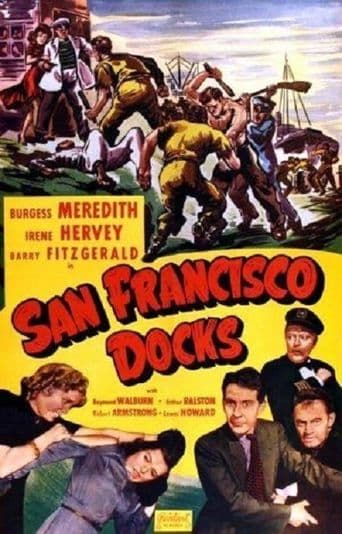 San Francisco Docks poster art