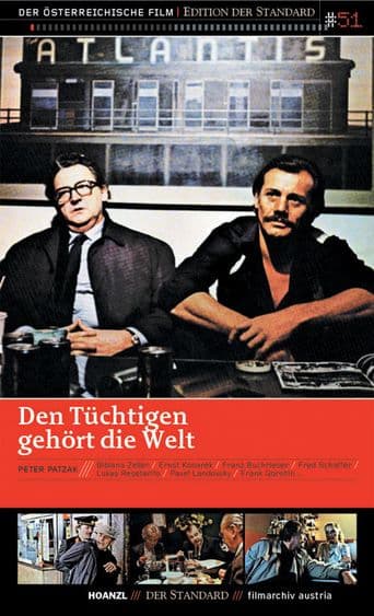 Den Tüchtigen gehört die Welt poster art