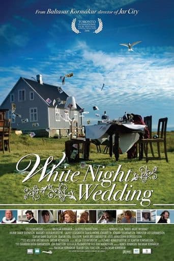 White Night Wedding poster art