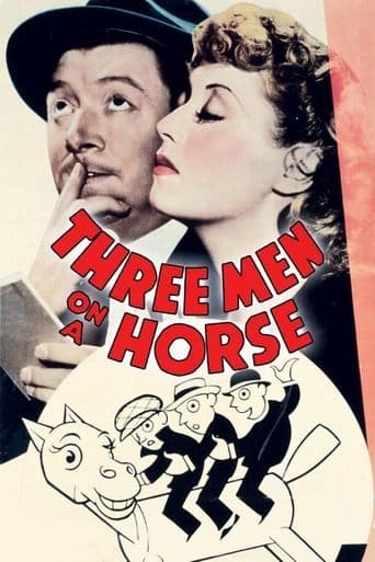 Three Men on a Horse poster art