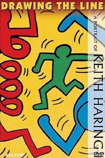 Drawing the Line: A Portrait of Keith Haring poster art