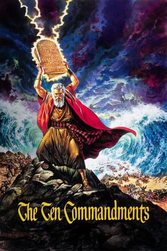 The Ten Commandments poster art