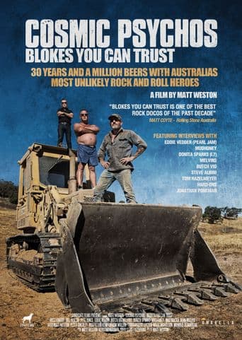 Cosmic Psychos: Blokes You Can Trust poster art