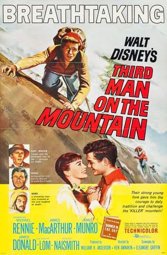 Third Man on the Mountain poster art