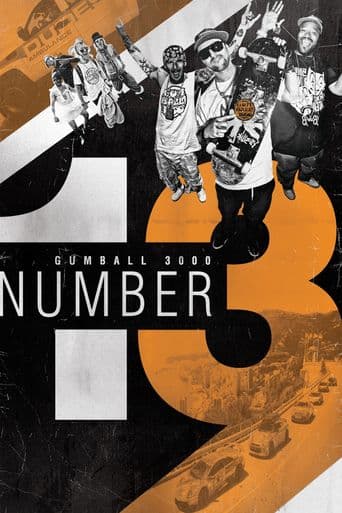 Gumball 3000: Number 13 poster art