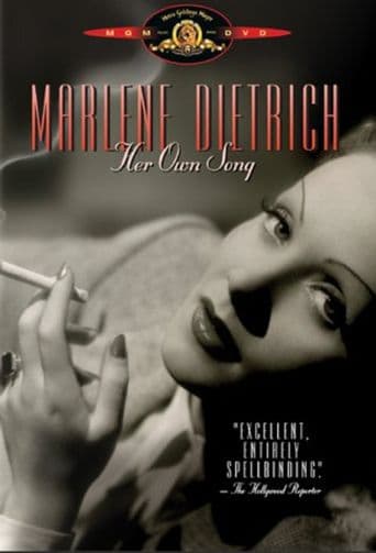 Marlene Dietrich: Her Own Song poster art