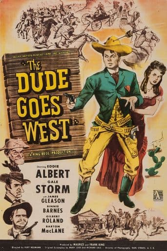 The Dude Goes West poster art